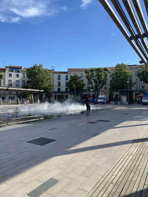 Apartmán Les Balences - Jolie Studio Place Jean Jaures Beziers -Wifi Exteriér fotografie